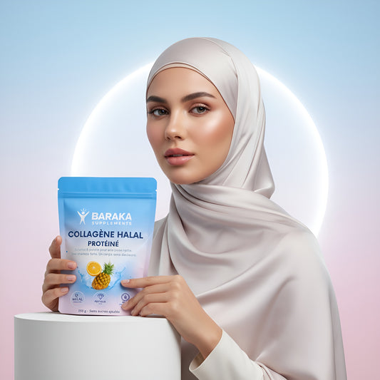 Le 1er Collagène 100 % Halal, Beauté & Bien-Être Réunis - Baraka Supplements