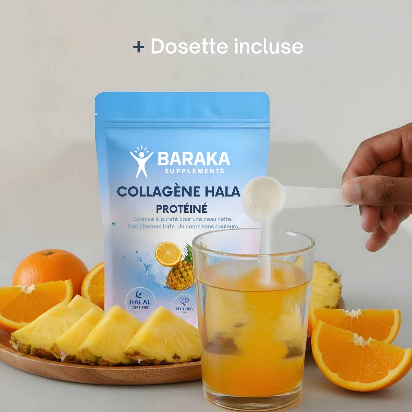 Le 1er Collagène 100 % Halal, Beauté & Bien-Être Réunis - Baraka Supplements