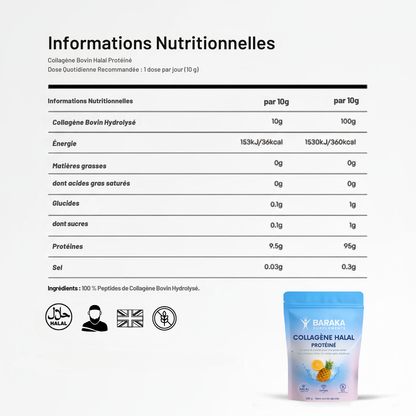 Le 1er Collagène 100 % Halal, Beauté & Bien-Être Réunis - Baraka Supplements